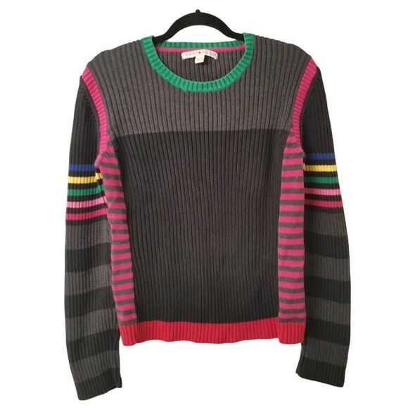 Tommy Hilfiger Striped Knit Sweater | Tag Size XL | Made in Japan - Picture 4 of 4